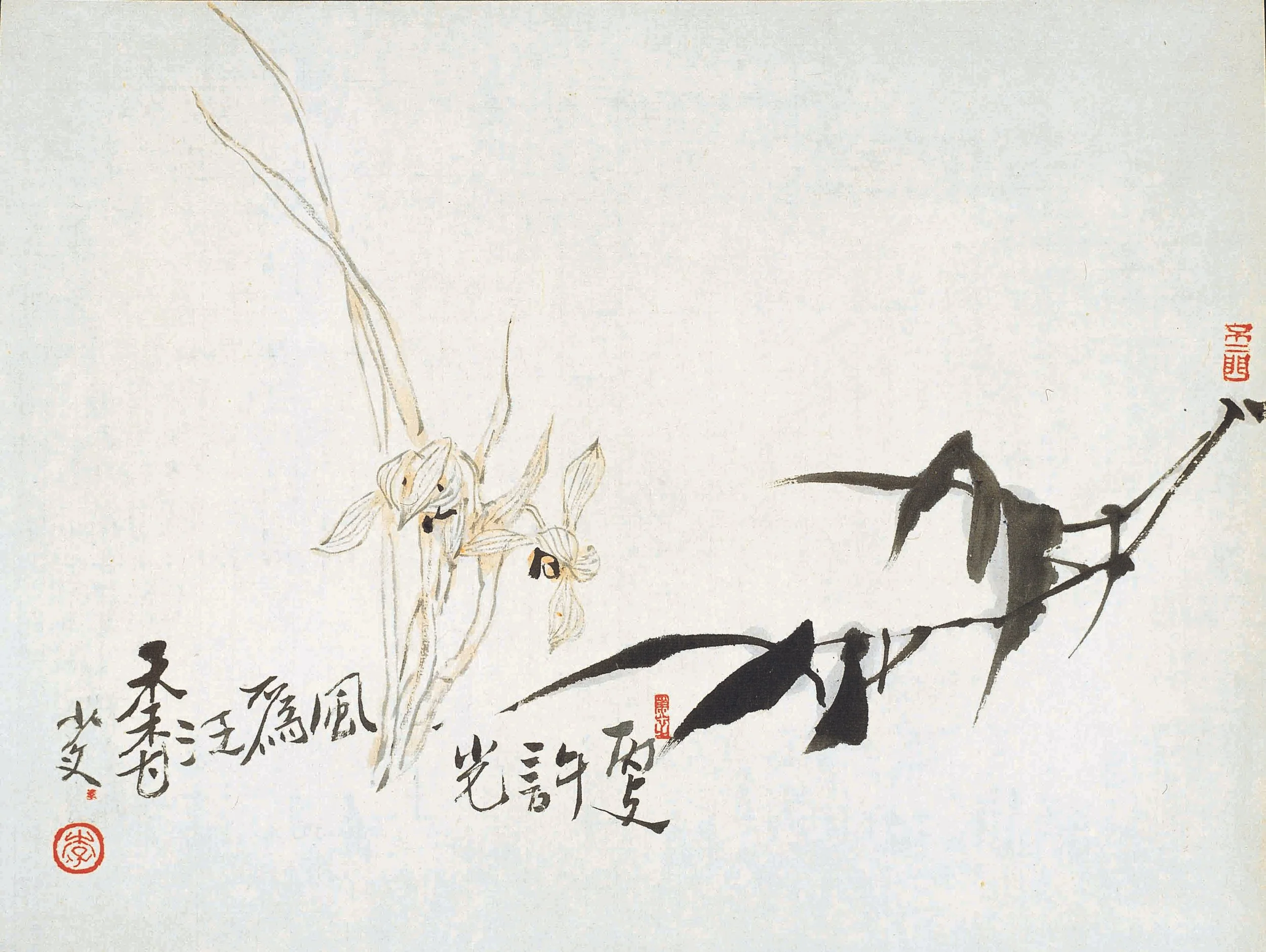 梅兰竹菊」主题— lishaowen